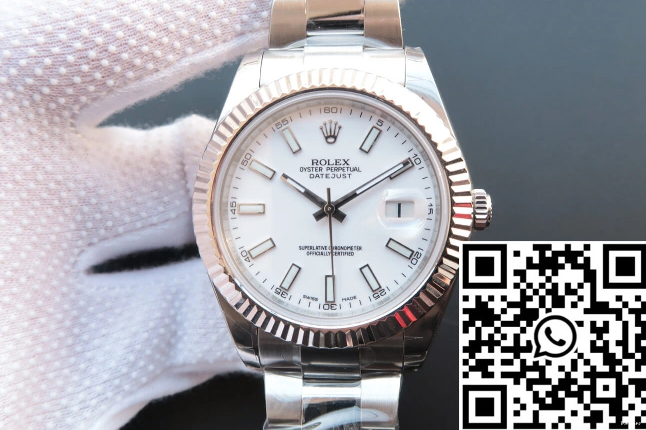 EW Datejust White Rolex M126334-0009 Dial Factory 0523